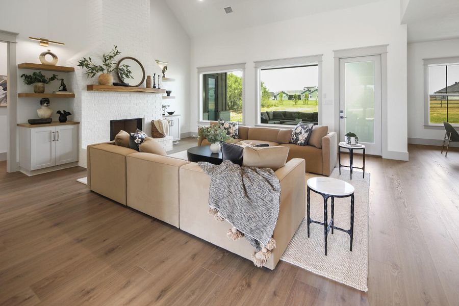 Furnished interior view inside a new home in , Bryan (Image 19).