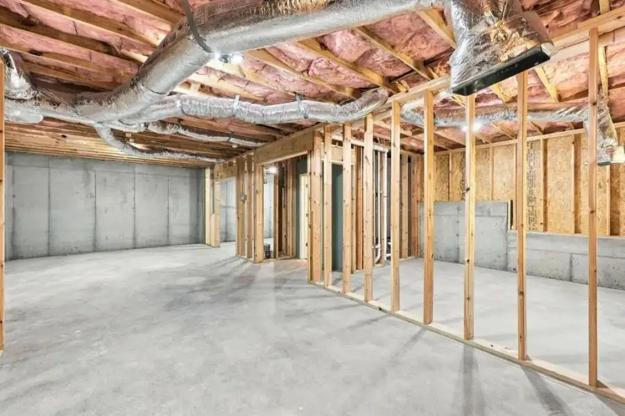 In-progress construction of a new home in , Lula, GA (Image 46).