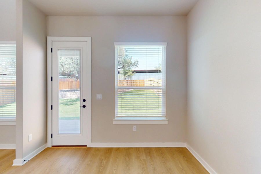 Spacious, unfurnished interior of a new home in Edgewood, Leander (Image 37). Spacious, unfurnished interior of a new home in Edgewood, Leander (Image 37).