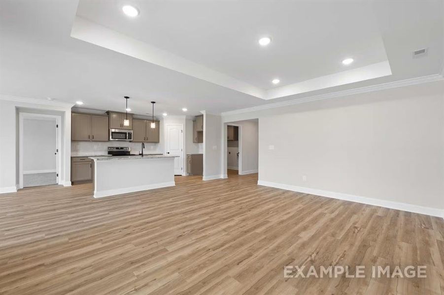Spacious, unfurnished interior of a new home in Mercer Meadows, Royse City (Image 25).
