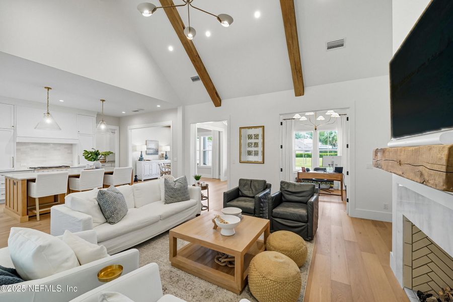 Furnished interior view inside a new home in , Ponte Vedra Beach (Image 7).