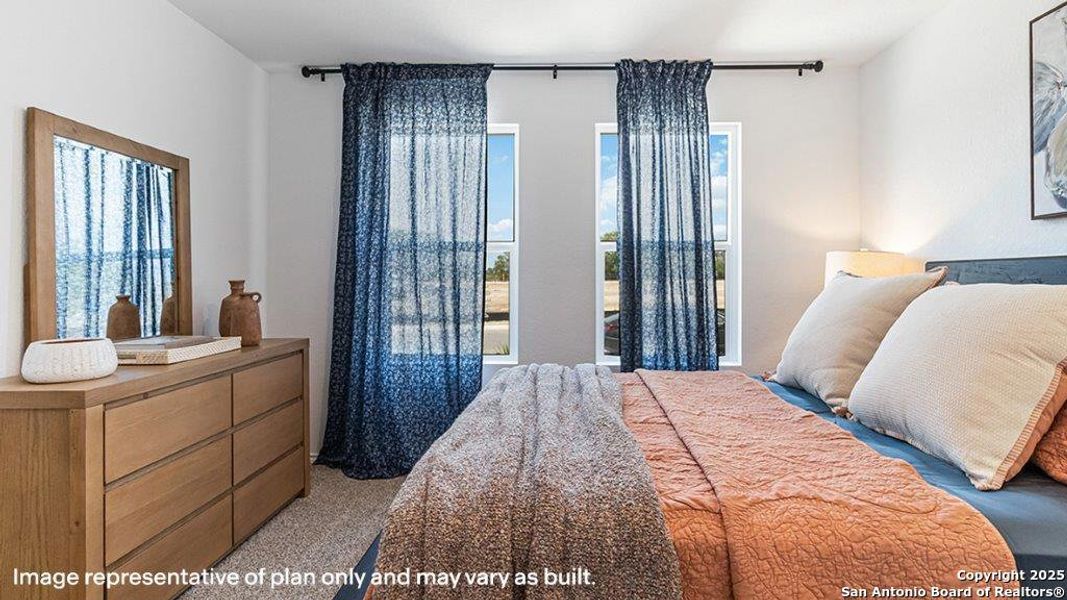 Furnished interior view inside a new home in Sonora, San Antonio (Image 18).