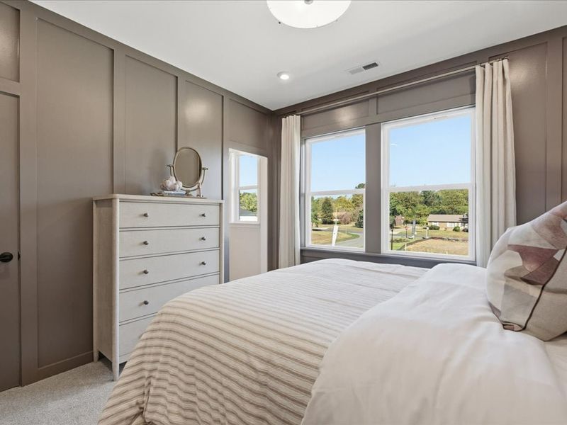 Representative furnished interior of a home built from the Bellamy by Tri Pointe Homes in Bellflower, Charlotte (Image 23).