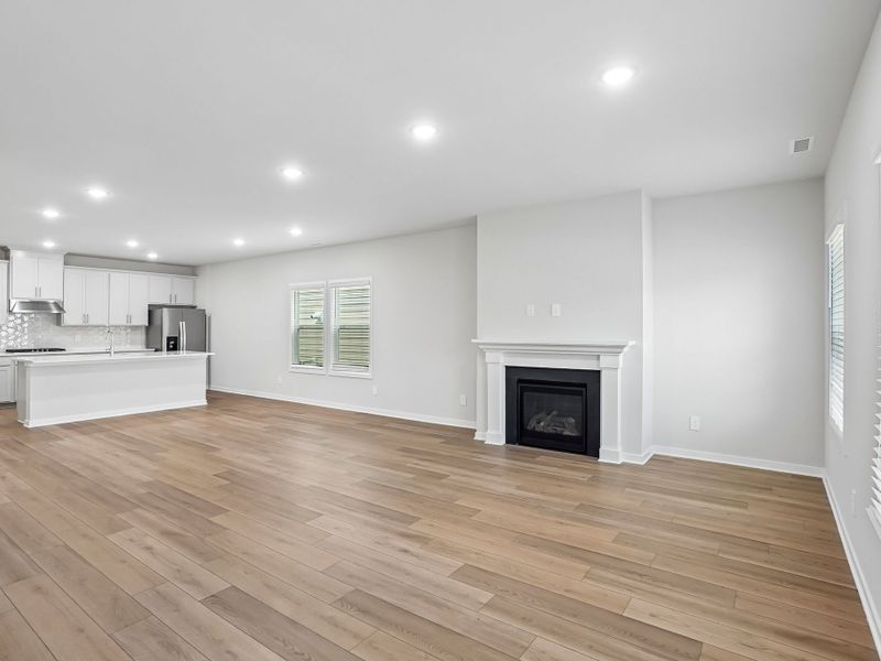 Spacious, unfurnished interior of a new home in Marshburn Landing - Bungalow Series, Wendell (Image 11).