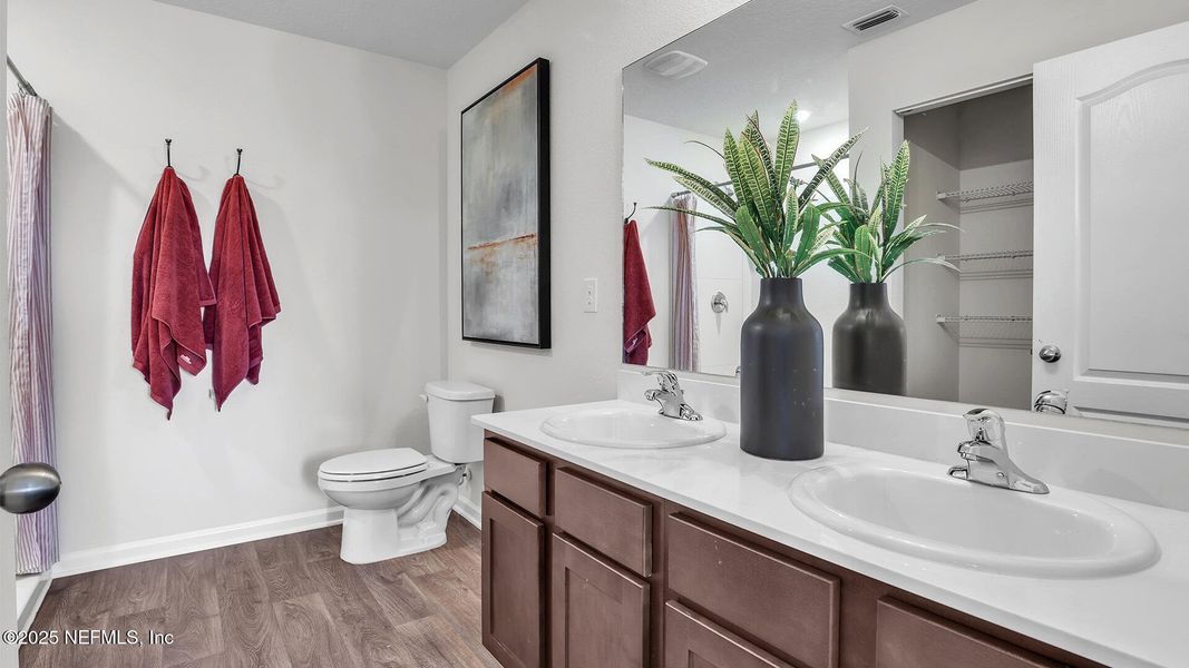 Furnished interior view inside a new home in Grand Reserve, Bunnell (Image 5).