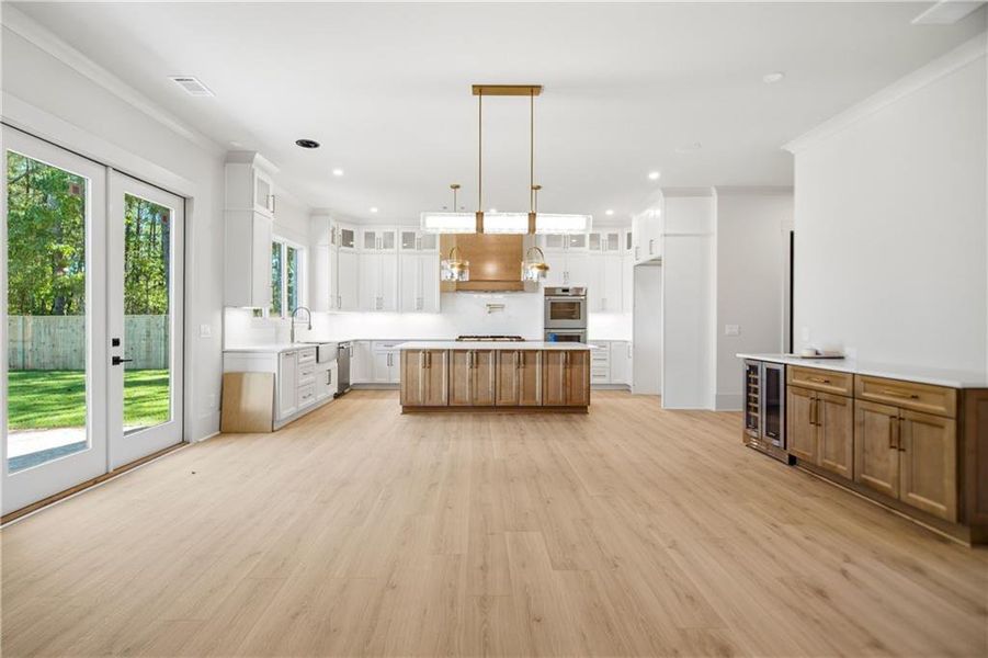 Furnished interior view inside a new home in , Buford (Image 18).