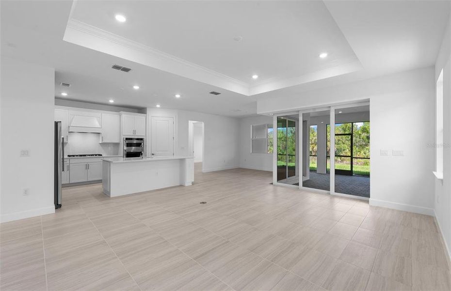 Spacious, unfurnished interior of a new home in BeachWalk by Manasota Key, Englewood (Image 17). Spacious, unfurnished interior of a new home in BeachWalk by Manasota Key, Englewood (Image 17).