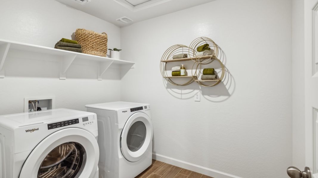 Furnished interior view inside a new home in Remington, Buckeye (Image 29).