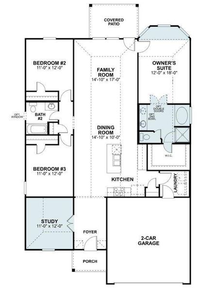 2D floor plan layout of this home in Magnolia Ridge, Magnolia, TX (Image 4). 2D floor plan layout of this home in Magnolia Ridge, Magnolia, TX (Image 4).