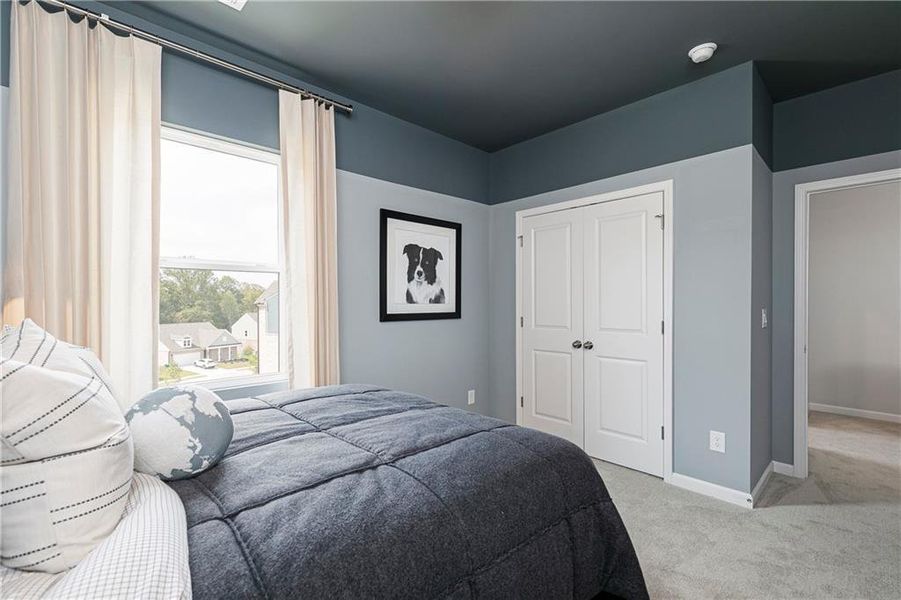 Furnished interior view inside a new home in The Beacon at Old Peachtree Single Family Homes, Lawrenceville (Image 33).