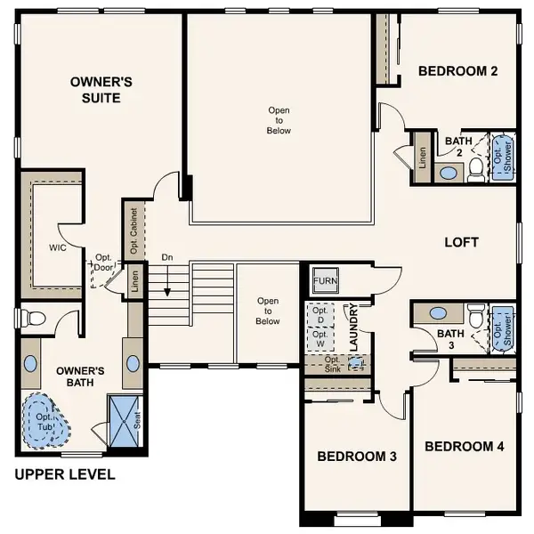 2D floor plan layout for the Harvard by Century Communities in Parkdale Commons, Lafayette, CO (Image 7). 2D floor plan layout for the Harvard by Century Communities in Parkdale Commons, Lafayette, CO (Image 7).
