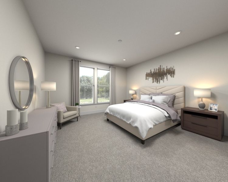 Furnished interior view inside a new home in Sycamore Grove, Murfreesboro (Image 6).