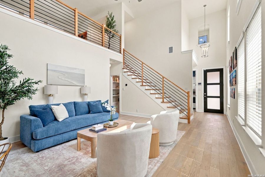 Furnished interior view inside a new home in Gruene Villages, New Braunfels (Image 30).