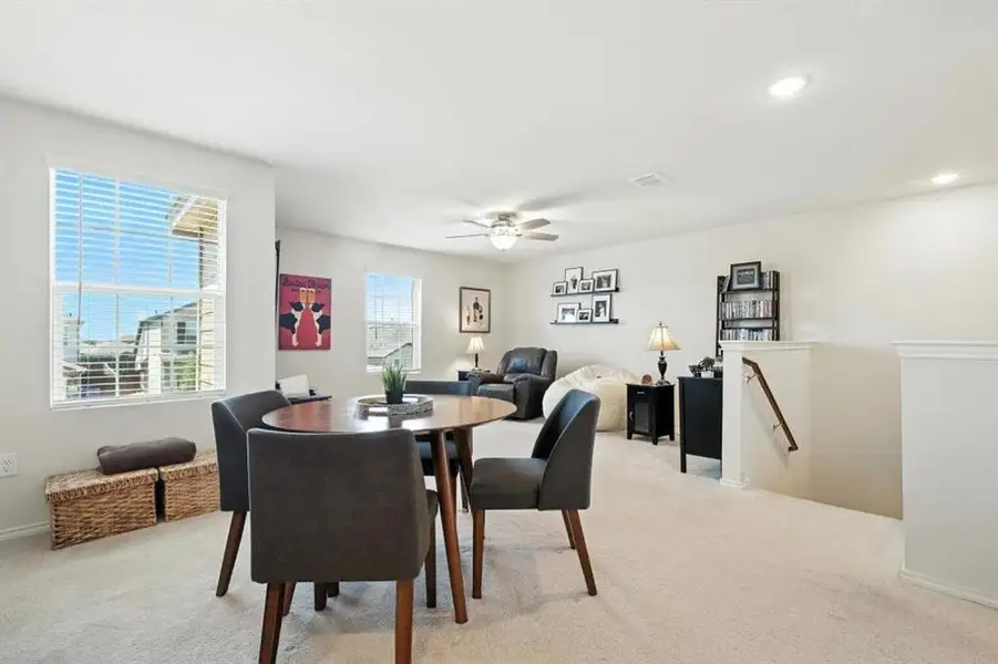 Furnished interior view inside a new home in Verandah, Royse City (Image 10). Furnished interior view inside a new home in Verandah, Royse City (Image 10).