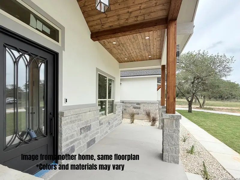 Exterior details and patio area of a home in , La Vernia (Image 1). Exterior details and patio area of a home in , La Vernia (Image 1).