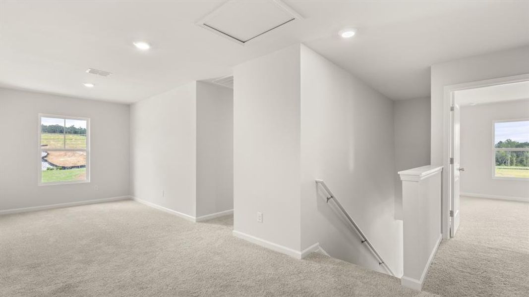 Spacious, unfurnished interior of a new home in Sheffield Highlands, Dallas (Image 28).