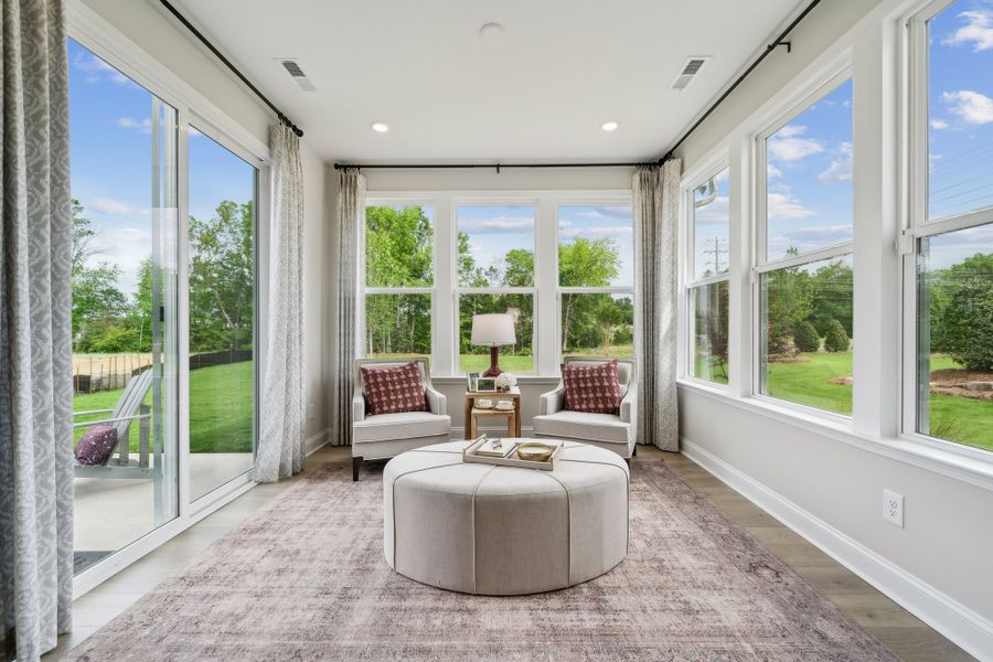 Representative furnished interior of a home built from the Kenilworth by Taylor Morrison in Estates at Sugar Creek, Indian Land (Image 13).