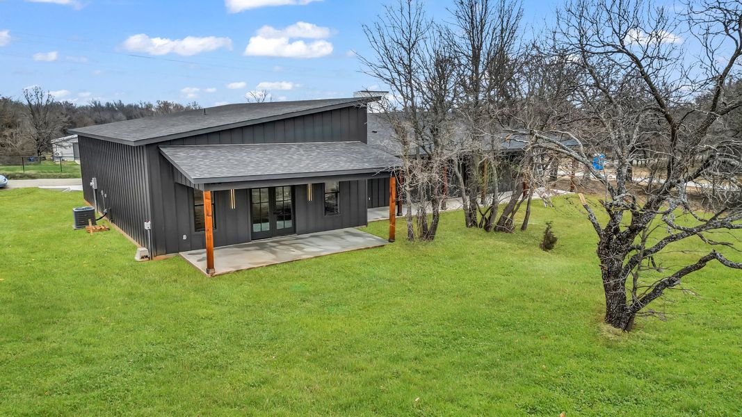 Representative exterior photo of a completed home built from the Zephyer 2 by Zeal Home Builders in Parallel Pastures, Poolville, TX (Image 21).