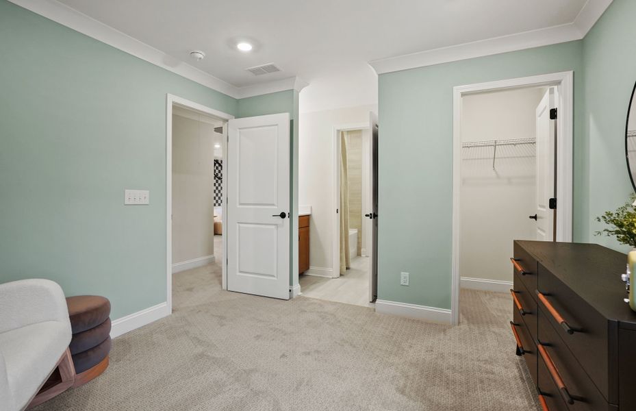 Representative furnished interior of a home built from the Continental by Pulte Homes in Elmbrook, Matthews (Image 38).