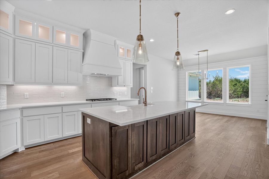 Furnished interior view inside a new home in Timberview Preserves, Weatherford (Image 5).