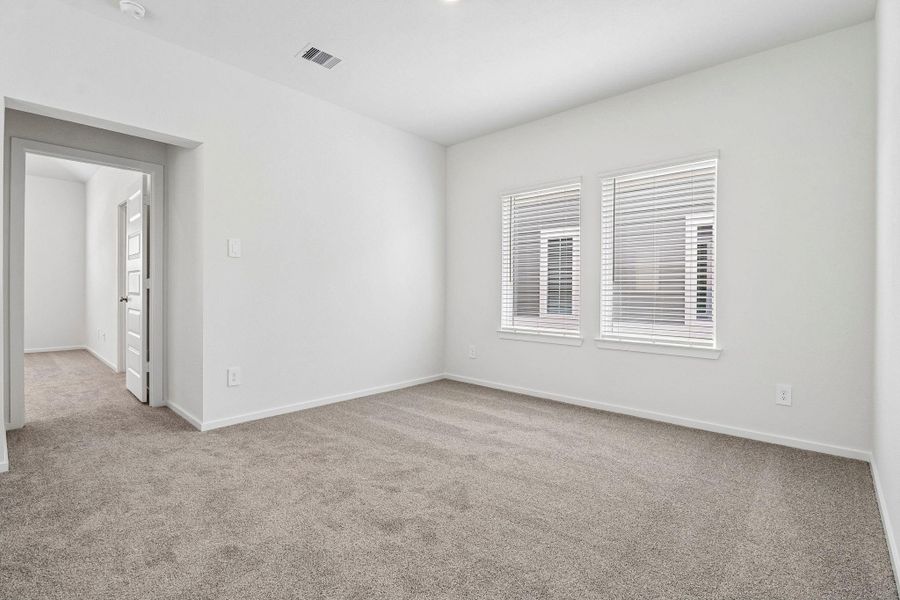 Photos are not of the actual home, but are photos of the builder home with same floorplan with similar interior finishes.
