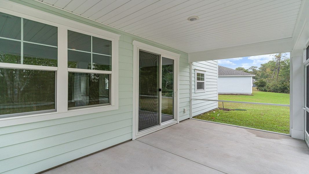 Representative exterior photo of a completed home built from the Westerly by D.R. Horton in The Preserve at Shaftesbury Glen, Conway, SC (Image 2).