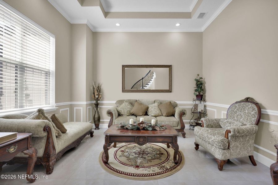 Furnished interior view inside a new home in , Jacksonville (Image 40).