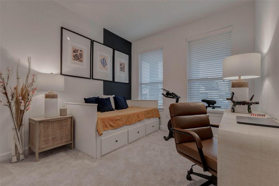 Furnished interior view inside a new home in Katy Court, Katy (Image 27).