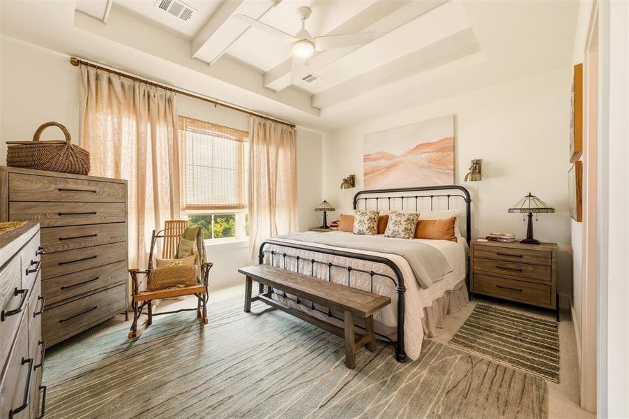 Furnished interior view inside a new home in , Aledo (Image 14).
