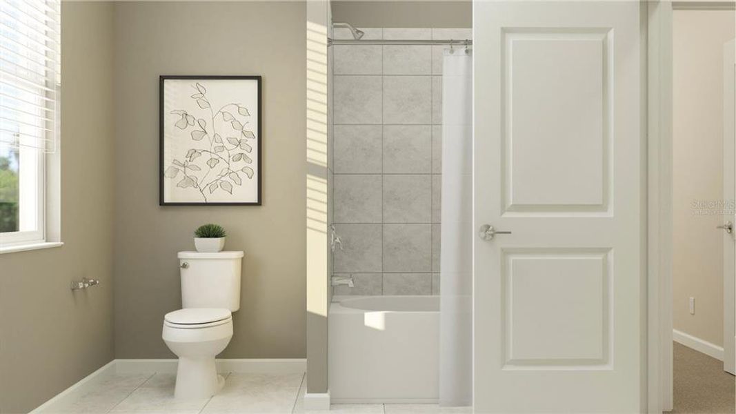 Furnished interior view inside a new home in Meadow Pointe, Groveland (Image 10). Furnished interior view inside a new home in Meadow Pointe, Groveland (Image 10).