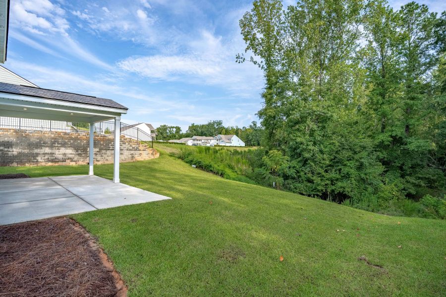 Exterior details and patio area of a home in Carriage Estates, Lexington (Image 19).