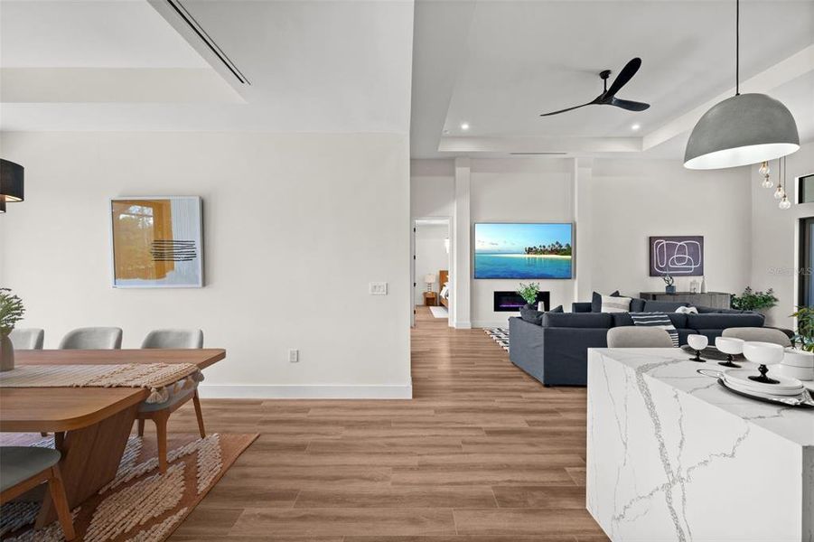 Furnished interior view inside a new home in , Port Charlotte (Image 12).