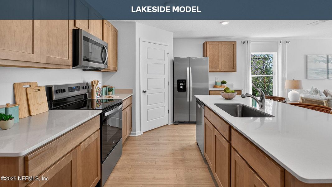 Furnished interior view inside a new home in Rookery, Green Cove Springs (Image 12).