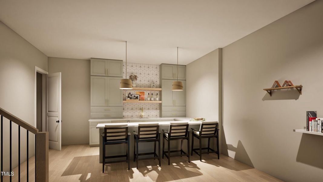 Basement Rec - Wet Bar