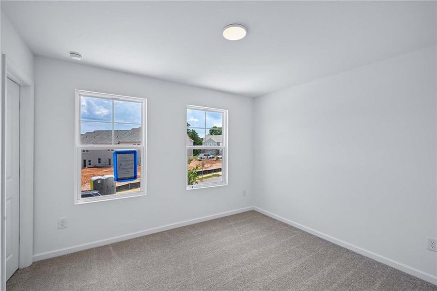 Spacious, unfurnished interior of a new home in Leydenview, Mableton (Image 25). Spacious, unfurnished interior of a new home in Leydenview, Mableton (Image 25).