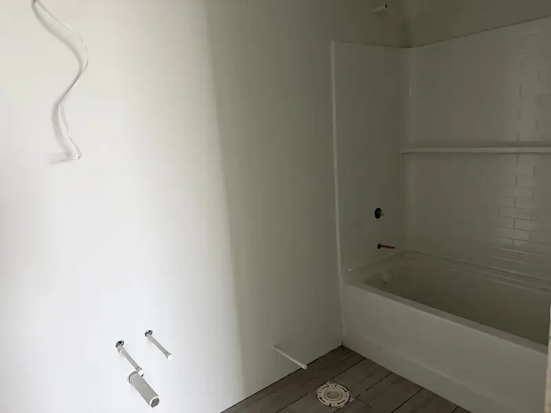 Bathroom 2 located near the secondary bedrooms - under construction Bathroom 2 located near the secondary bedrooms - under construction