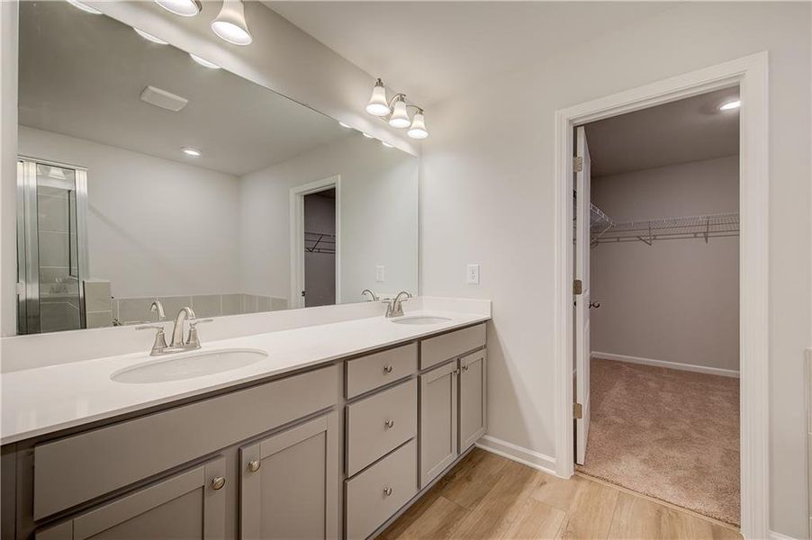 Furnished interior view inside a new home in Bowers Farm, McDonough (Image 8). Furnished interior view inside a new home in Bowers Farm, McDonough (Image 8).
