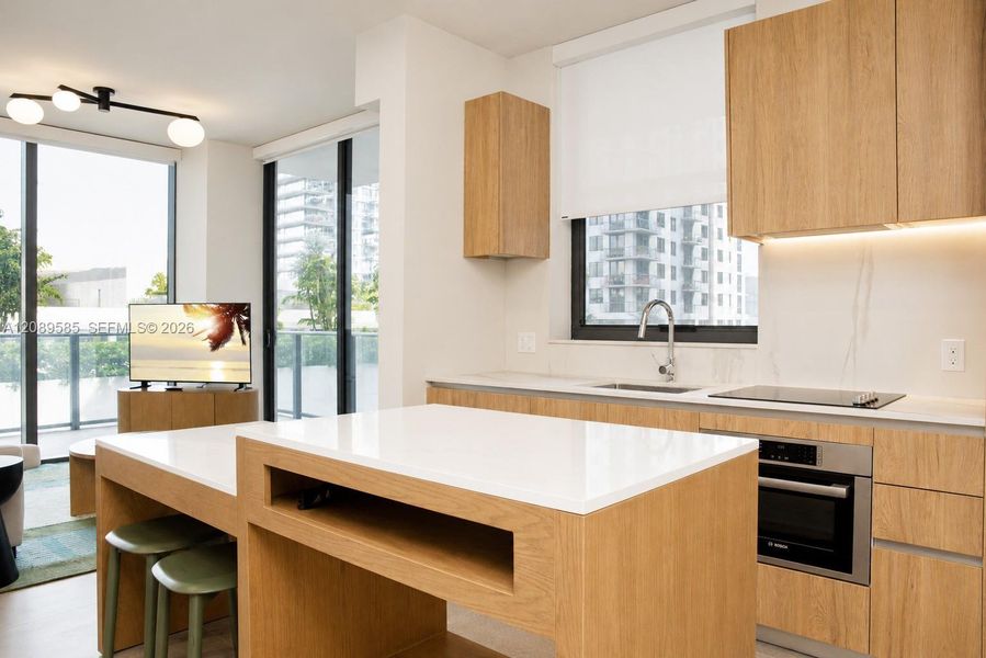 Furnished interior view inside a new home in , Miami (Image 6). Furnished interior view inside a new home in , Miami (Image 6).