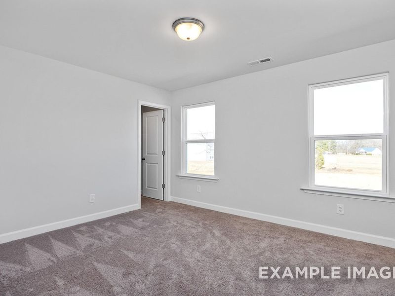 Spacious, unfurnished interior of a new home in Woodland Crossing, Zebulon (Image 14).