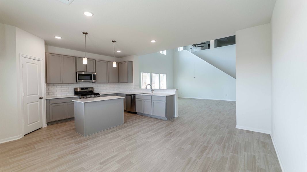 Furnished interior view inside a new home in Briarwood, Elgin (Image 6). Furnished interior view inside a new home in Briarwood, Elgin (Image 6).