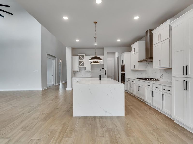 Furnished interior view inside a new home in Meridiana, Manvel (Image 7).