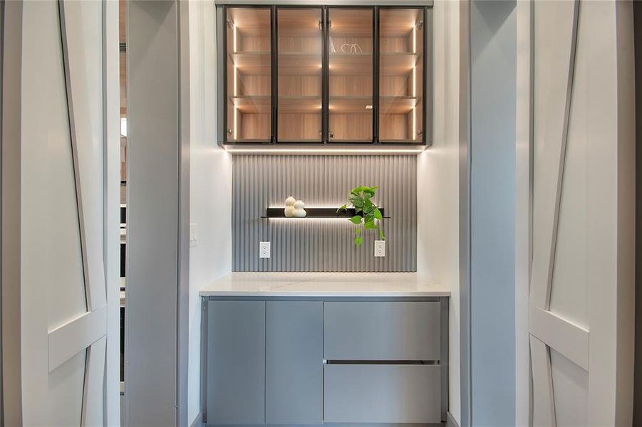 Close-up of interior finishes inside a home in , Heath (Image 20).