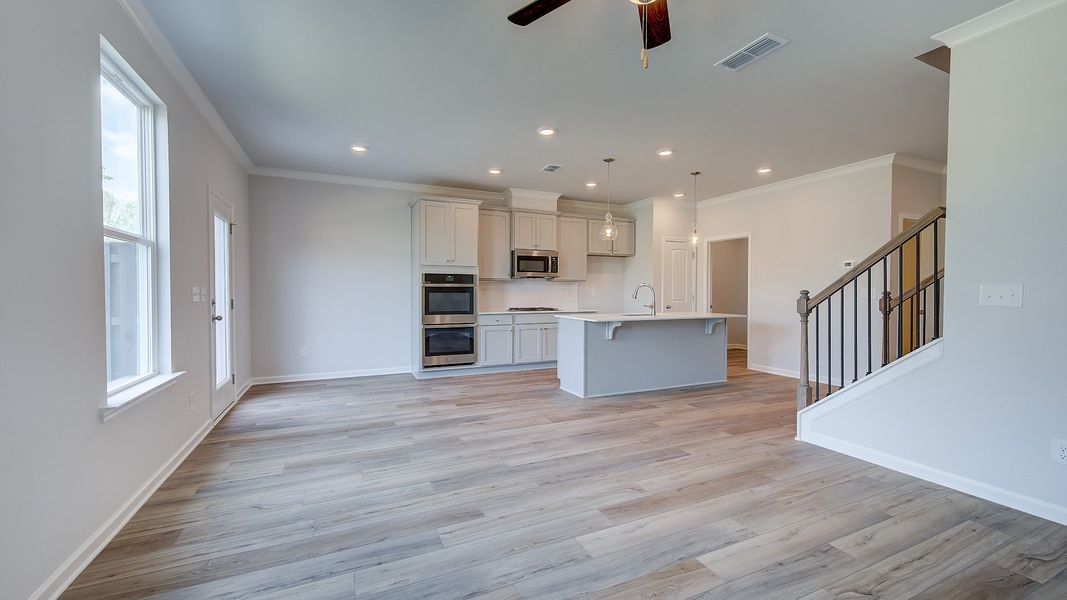 Furnished interior view inside a new home in Langley Overlook, Loganville (Image 5).