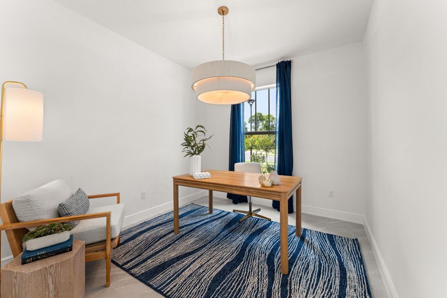 Spacious, unfurnished interior of a new home in Avila, Jensen Beach (Image 10).