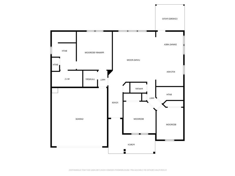 2D floor plan layout of this home in , Jones Creek, TX (Image 3).