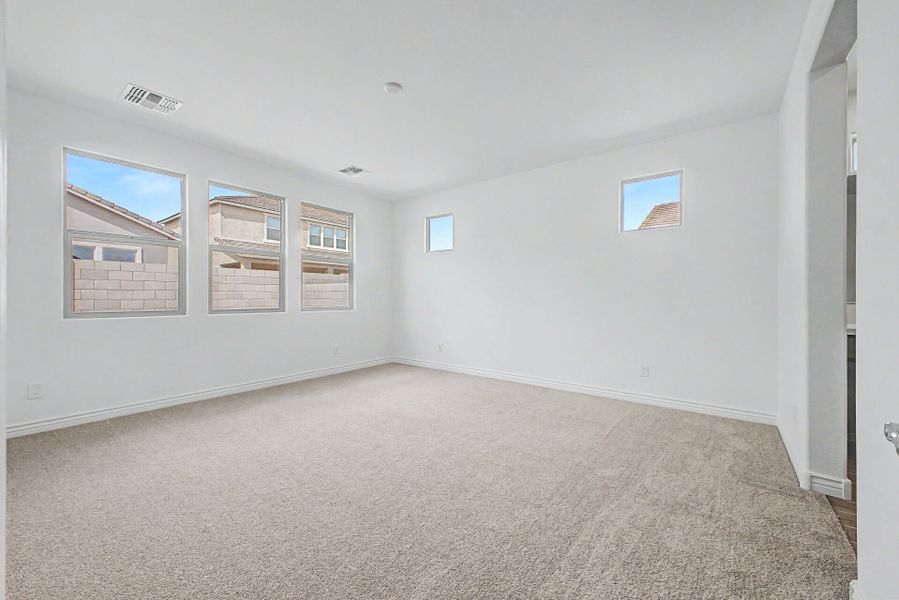 Spacious, unfurnished interior of a new home in Miravida, Surprise (Image 12). Spacious, unfurnished interior of a new home in Miravida, Surprise (Image 12).