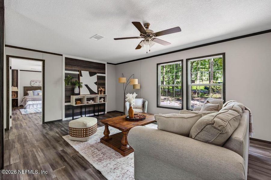 Furnished interior view inside a new home in , Middleburg (Image 34).