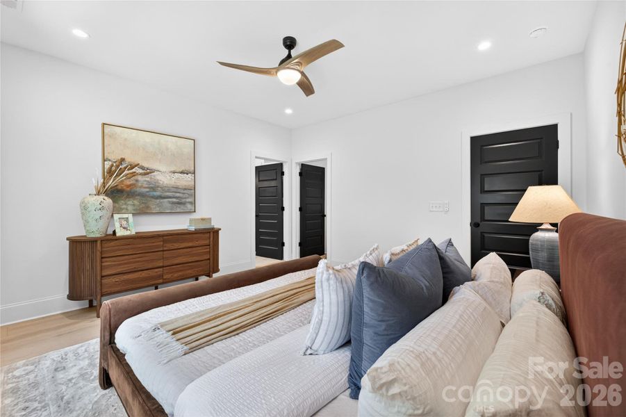 Furnished interior view inside a new home in , Charlotte (Image 9).