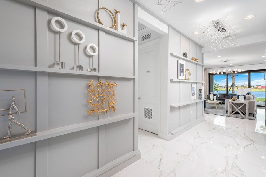 Representative furnished interior of a home built from the Abaco by GL Homes in Valencia Parc at Riverland, Port St. Lucie (Image 11).