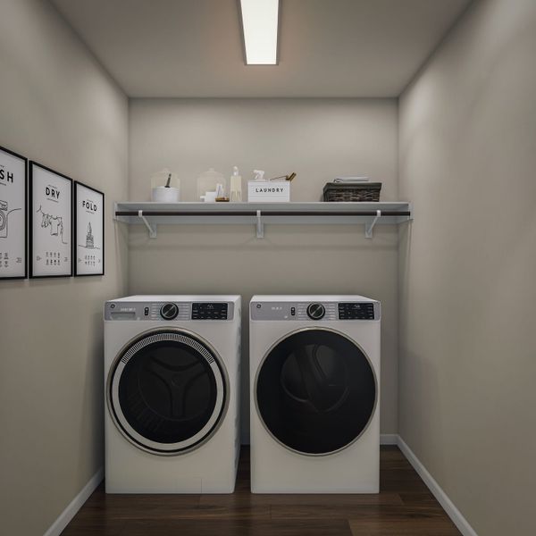 Representative interior finishes for a home built from the Spyglass by Tri Pointe Homes in Flora, Hutto (Image 25).